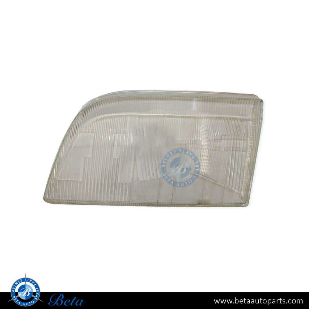 Left Side Headlamp Lens for Mercedes S-Class W140 1993-1998 models, Part Number 1408201966 Left Side Headlamp Lens for Mercedes S-Class W140 1993-1998 models, Part Number 1408201966